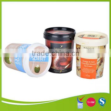iml plastic 500ml ice cream containers