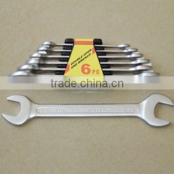 6pc open end wrench set