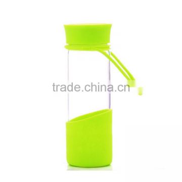 China Factory Customized Plastic Drinking Water Bottle with Handle