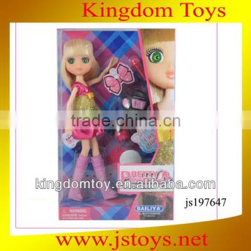 new kids items 9 inch lovely fashion doll in china