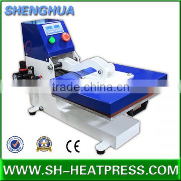 small pneumatic cheap used t shirt heat press machine