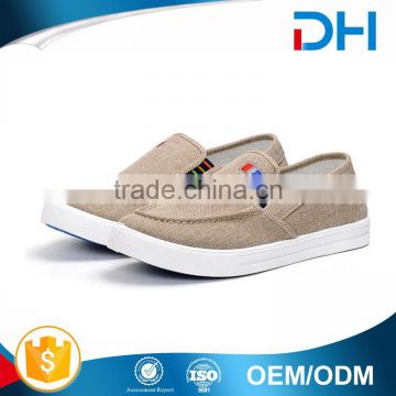 Cheap china factory price shoes men casual canvas shoes 2017