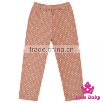 66TQZ461 Lovebaby Wholesale Children Printed Small Polka Dots For 0-96Years Gilrs Wear Long Pants Designs