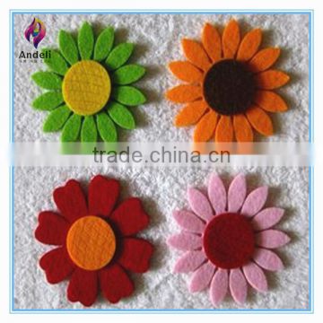 3d flower shape Christmas wall stickers for home decoration