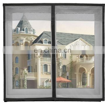 100% Polyester Screen Netting Material Window Screens Type magnetic mosquito net door curtain