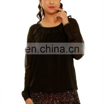 Manufacturer and Exporter of lady top made up of high quality fabric