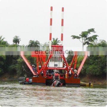 15m depth Cutter Suction River Dredger Machinery for desilting