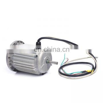3000rpm 48v 2KW several hours continuous running permanent magnet brushless DC motor
