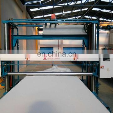 ECMT-138 horizontal pu sponge cutting machine/mattress foam cutting machine/foam board cutting machine