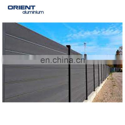 WPC fence wood plastic composite fence panel directly factory