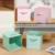 2021 New Arrival Basket Organizer Pink Foldable Fabric Toy Other Storage Boxes & Bins