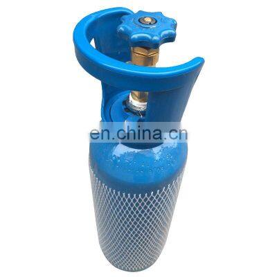 buy portable cheap price 4L empty oxygen cylinder packaging gas cylinders for sale