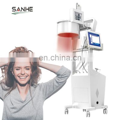Diodes Low Level Laser Therapy Hair Loss Treatment Hair Regrowth Red Led Light Physiotherapy Equipment