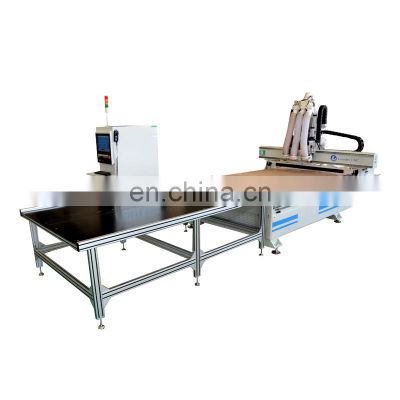 Jinan cheap price CNC cabinet maker router machine for wood MDF chipboard HBL cutter