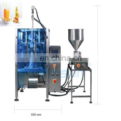 High-accuracy 1kg liquid filling and packaging machine furit juice filling and sealing machine