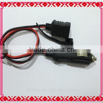 12V Car Cigarette Lighter Socket Plug Extension Power Cable Adapter