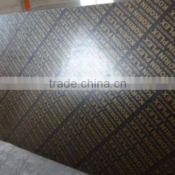18mm poplar black film faced plywood, brown film faced plywood building material