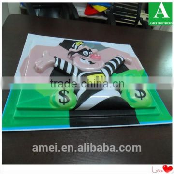 custom design plastic thermoformed thick ABS advertising show