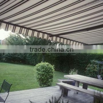 semi cassette retractable remote control Awning