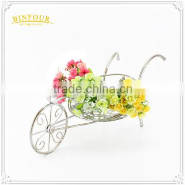 metal white wheelbarrow shaped planter holder flower pot