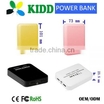 Portable power bank 10400mah