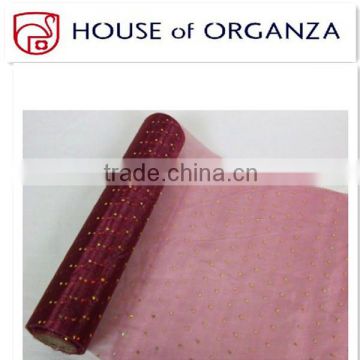 Multicolour Polyester or Nylon Organza Roll