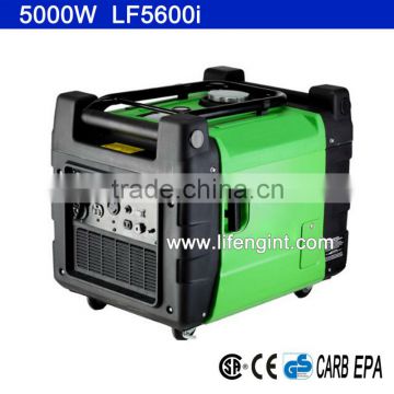 5000W rated power EPA CARB CSA CE GS certification gasoline inverter generator LF5600i                        
                                                Quality Choice