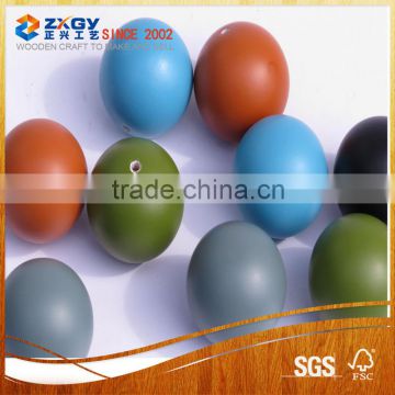 50mm solid wooden turned ball