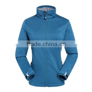 women winter 10000mm waterproof fleeced softshell jacket