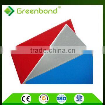 Greenbond signage aluminum composite wall paper aluminum composite panel