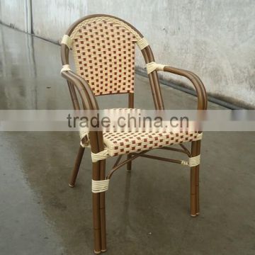 Garden furniture bamboo-like rattan wicker chair outdoor furniture