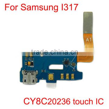 Manufactory direct price charging port flex cable for samsung galaxy note 2 ii i317