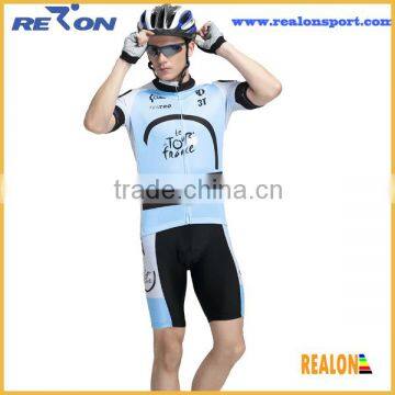 custom sublimated short sleeves fashion design cycling clothing