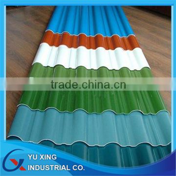 color corrugated roof sheets / Galvanzied Corrugated Roofing sheet / ppgi Roofing sheet