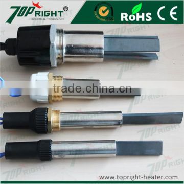 Silicon nitride igniter air finned cartridge heater