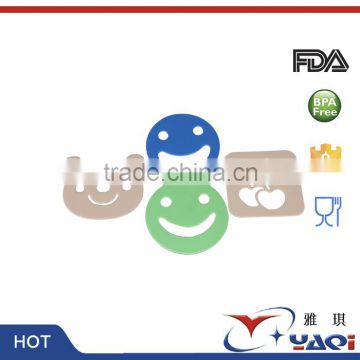 Top Manufacturer Gift Smile Face Coffee Mat