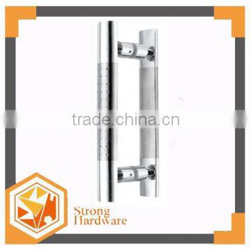 DH-061stainlee steel H shape SUS 304 lever pulls glass door handle ,sliding shower door handles double sided Door Handle