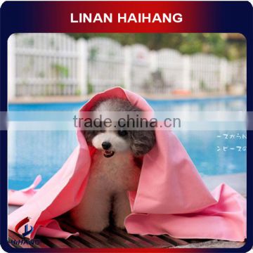 China OEM manufacture hot selling printed pet towel dog towel