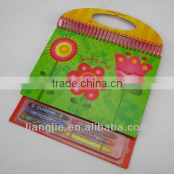 Custom Attractive Drawing Pad with caryon set for child