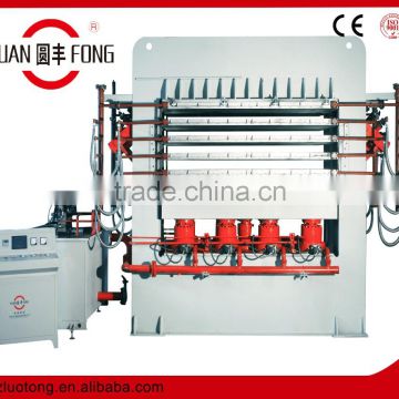 high efficiency particleboard multilayer press machine
