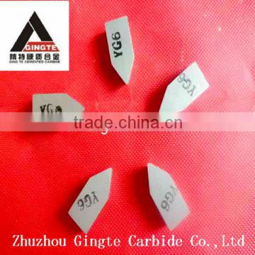 Good performance cemented carbide brazed tips in china