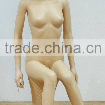 Environmentally friendly and Recyclable Sitting Female Mannequin