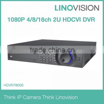 4/8/16 channel 2U 2MP HDCVI DVR max 8 HDD