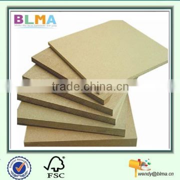 China Professional manufacturer plain mdf board high density