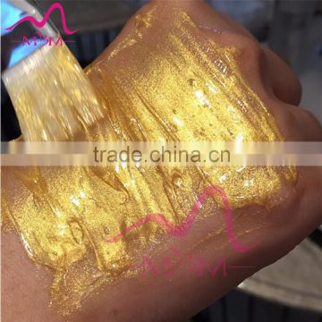 Professional gold crystal collagen sleeping facial mask