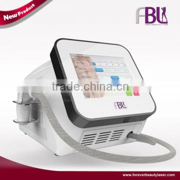 New technology 808nm diode laser and fractional RF depilation and skin care treatment machine