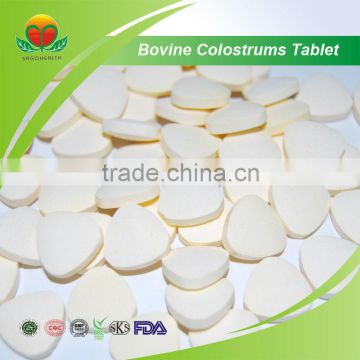 Competitive Price GMP certificate Bovine Colostrums Tablet