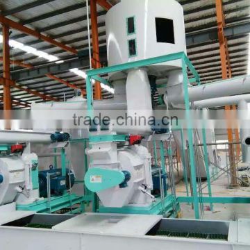 Chicken feed pellet production line to make feed pellet and feed particle