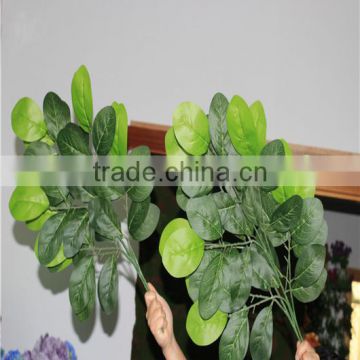 artificial green leaves for decoration artificial foliag