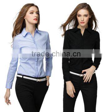 bigger sizes professional black shirt